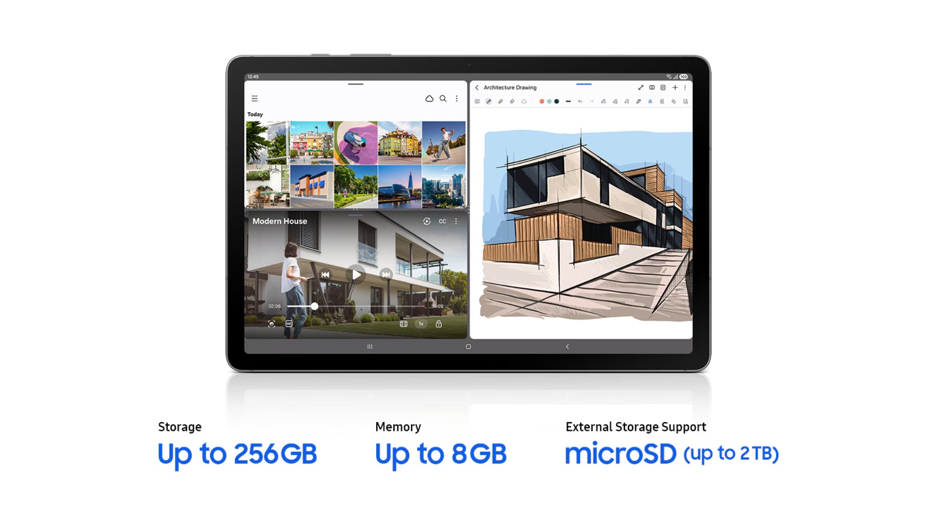 samsung galaxy tab s10 lite ram storage microsd card slot