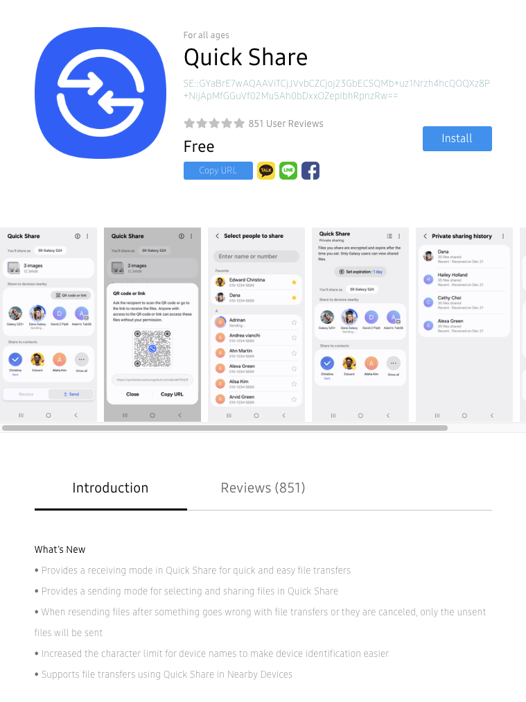 samsung one ui 8.0 quick share galaxy store