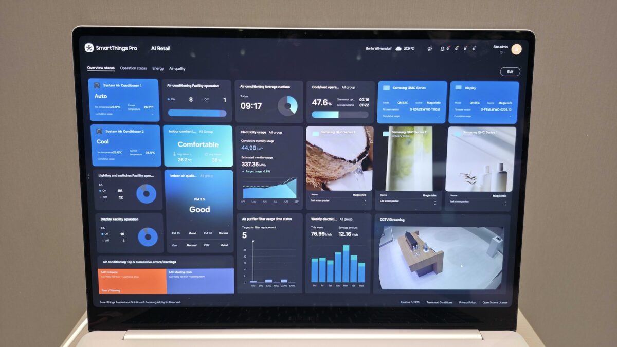 samsung smartthings pro dashboard windows galaxy book laptop