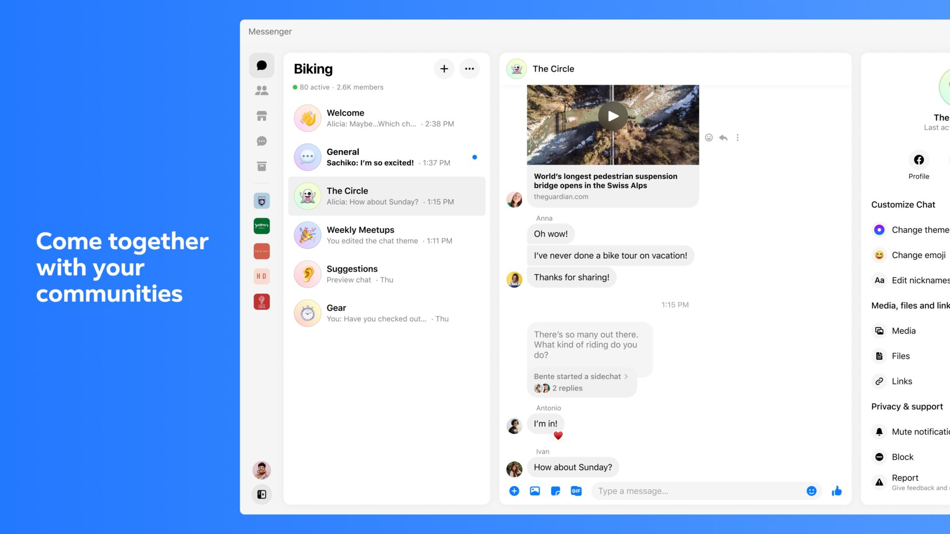 facebook messenger app windows