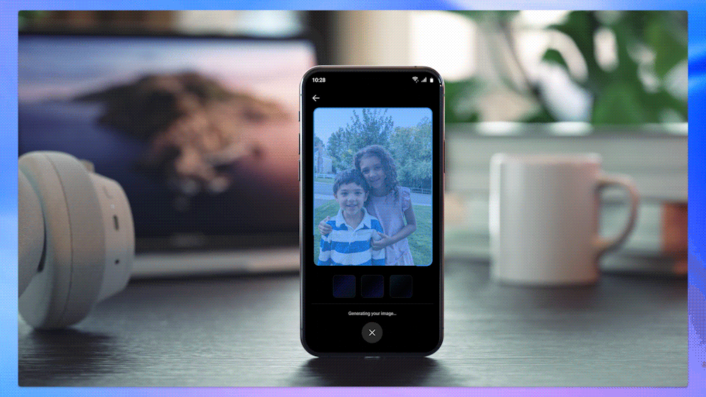 microsoft onedrive android app ai animation photo editing