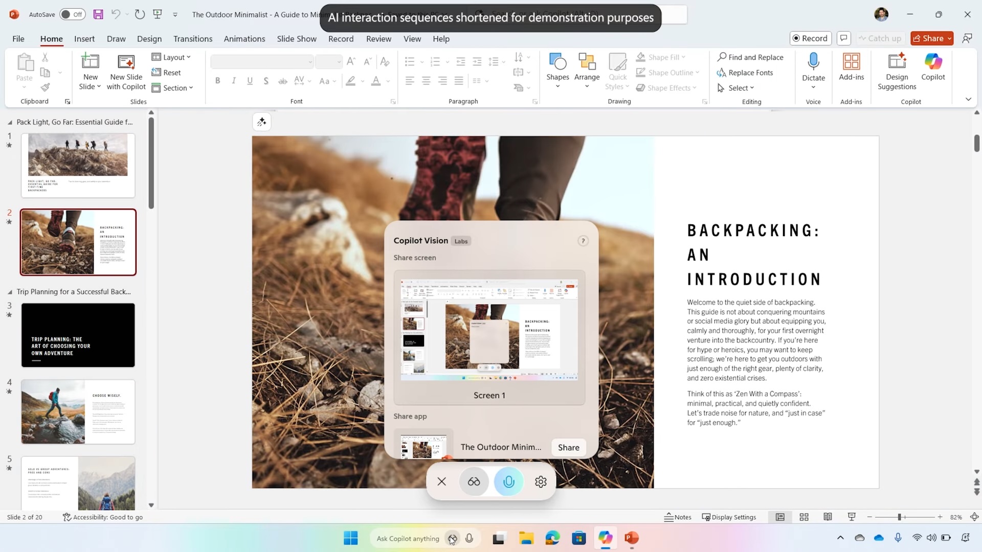 microsoft windows 11 copilot vision powerpoint
