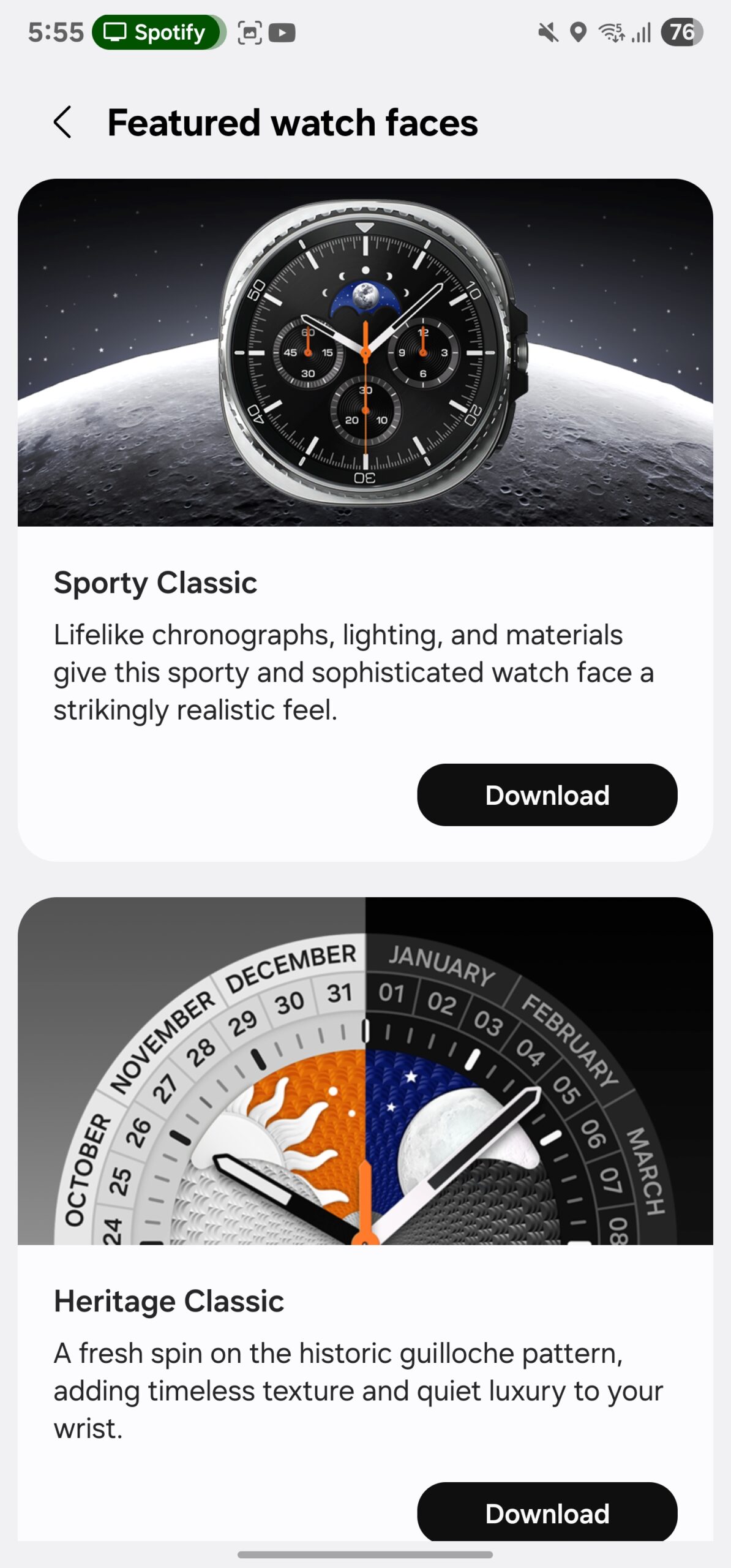 samsung galaxy watch ultra upgrade one ui 8 watch new faces explanation