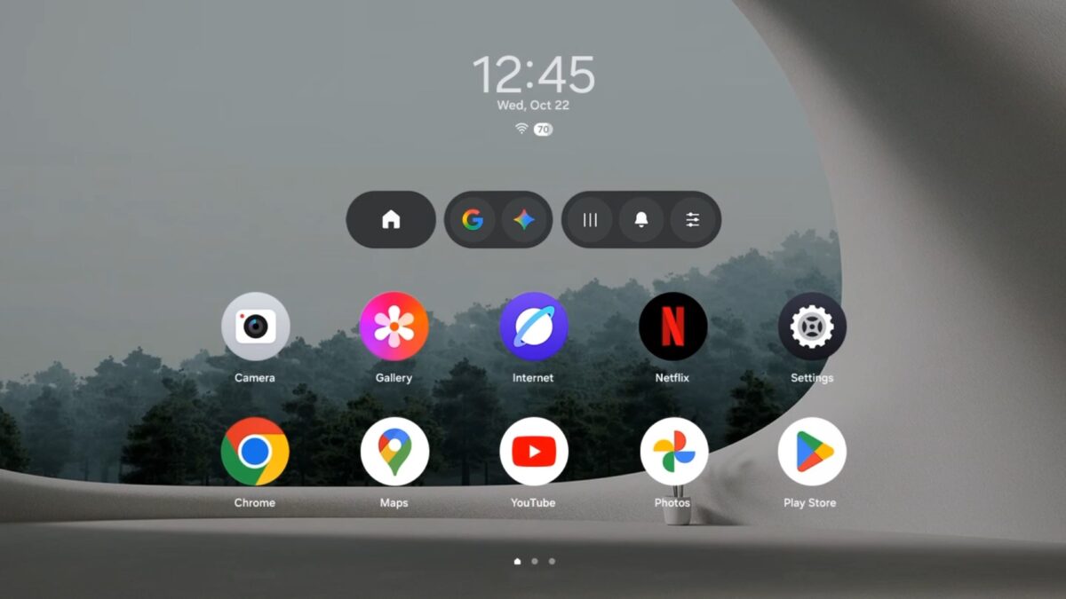 samsung galaxy xr one ui apps