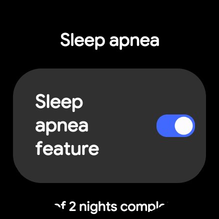 samsung health monitor galaxy watch update sleep apnea detection feature thailand