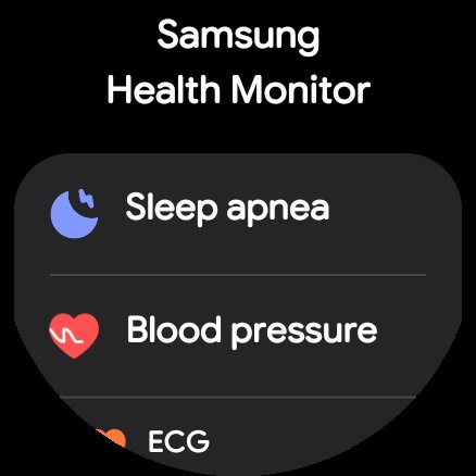 samsung health monitor galaxy watch update sleep apnea detection thailand