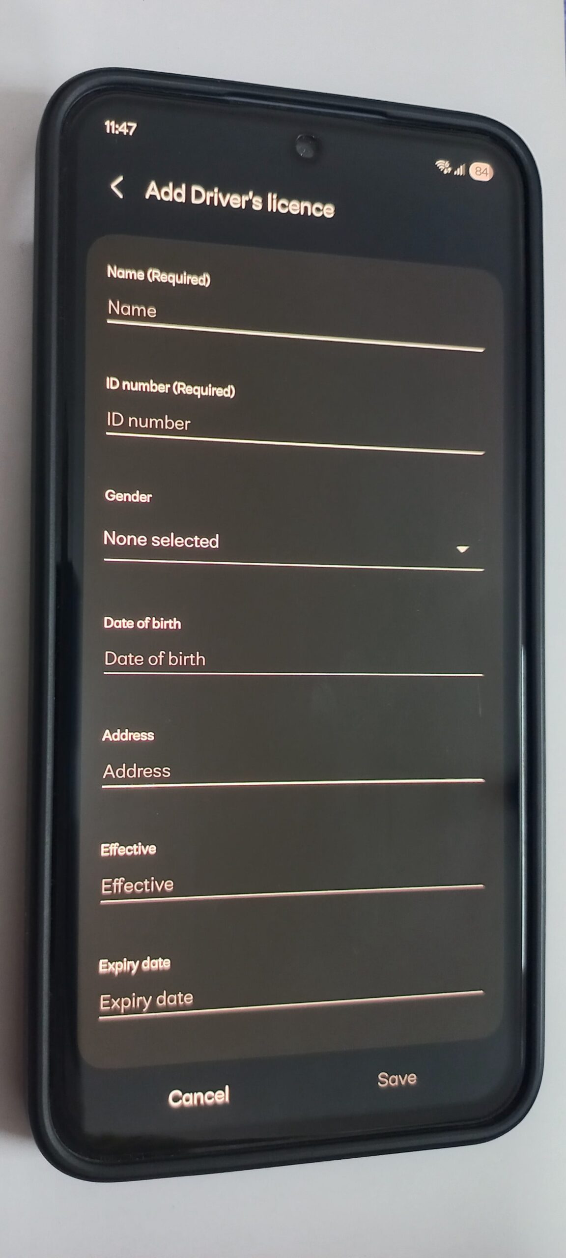 samsung pass version 15.3.01.6 ability to save personal documents (05)