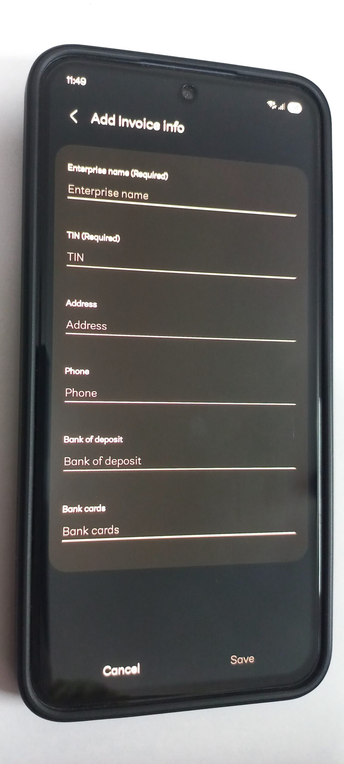 samsung pass version 15.3.01.6 ability to save personal documents (06)