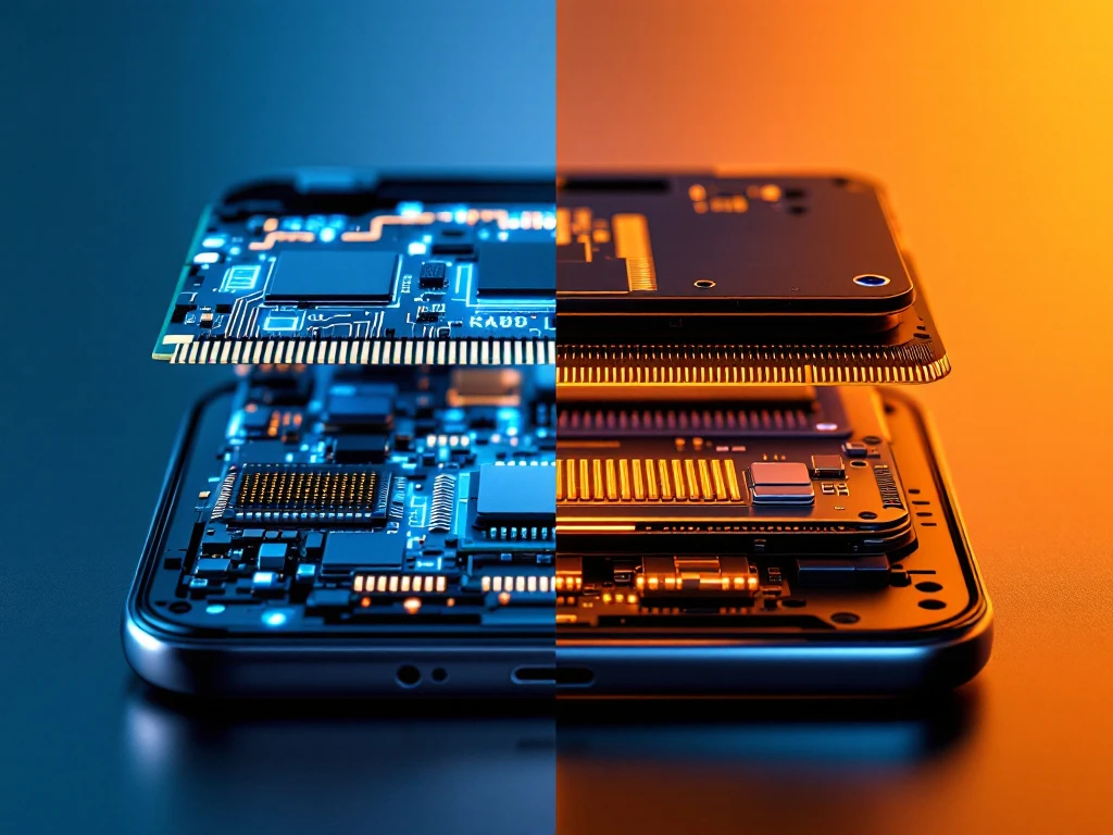 What is the difference between phone storage and memory?