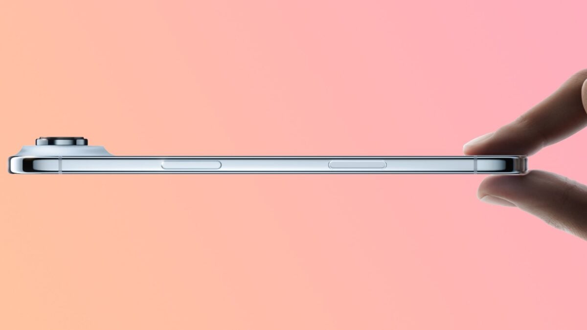 apple iphone air thinness