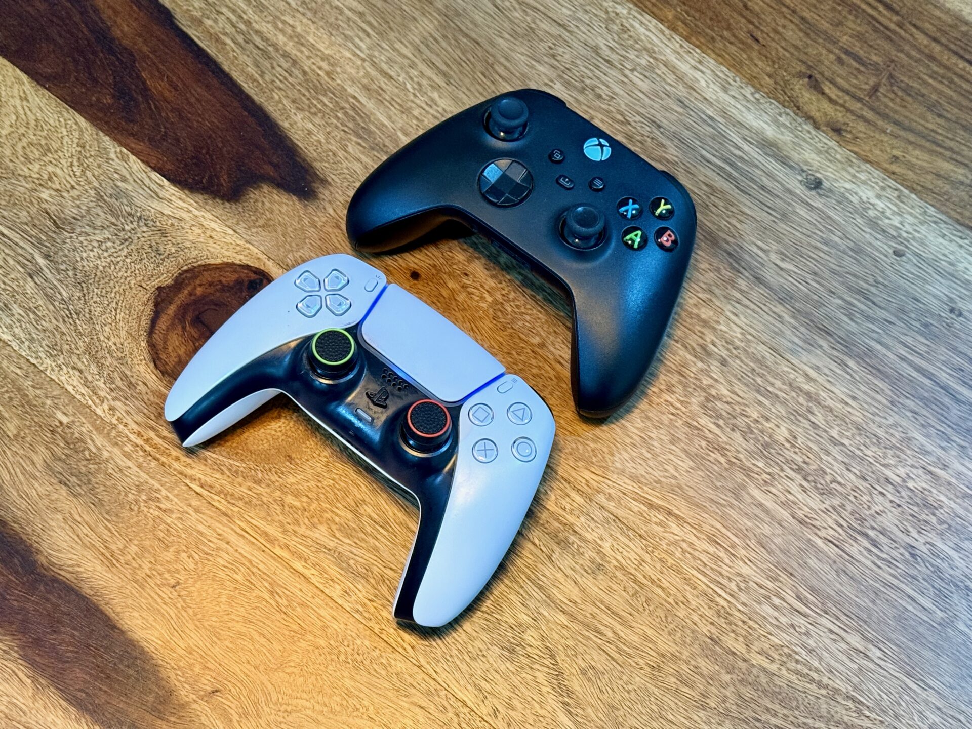 microsoft xbox wireless controller and sony dualsense wireless controller for playstation