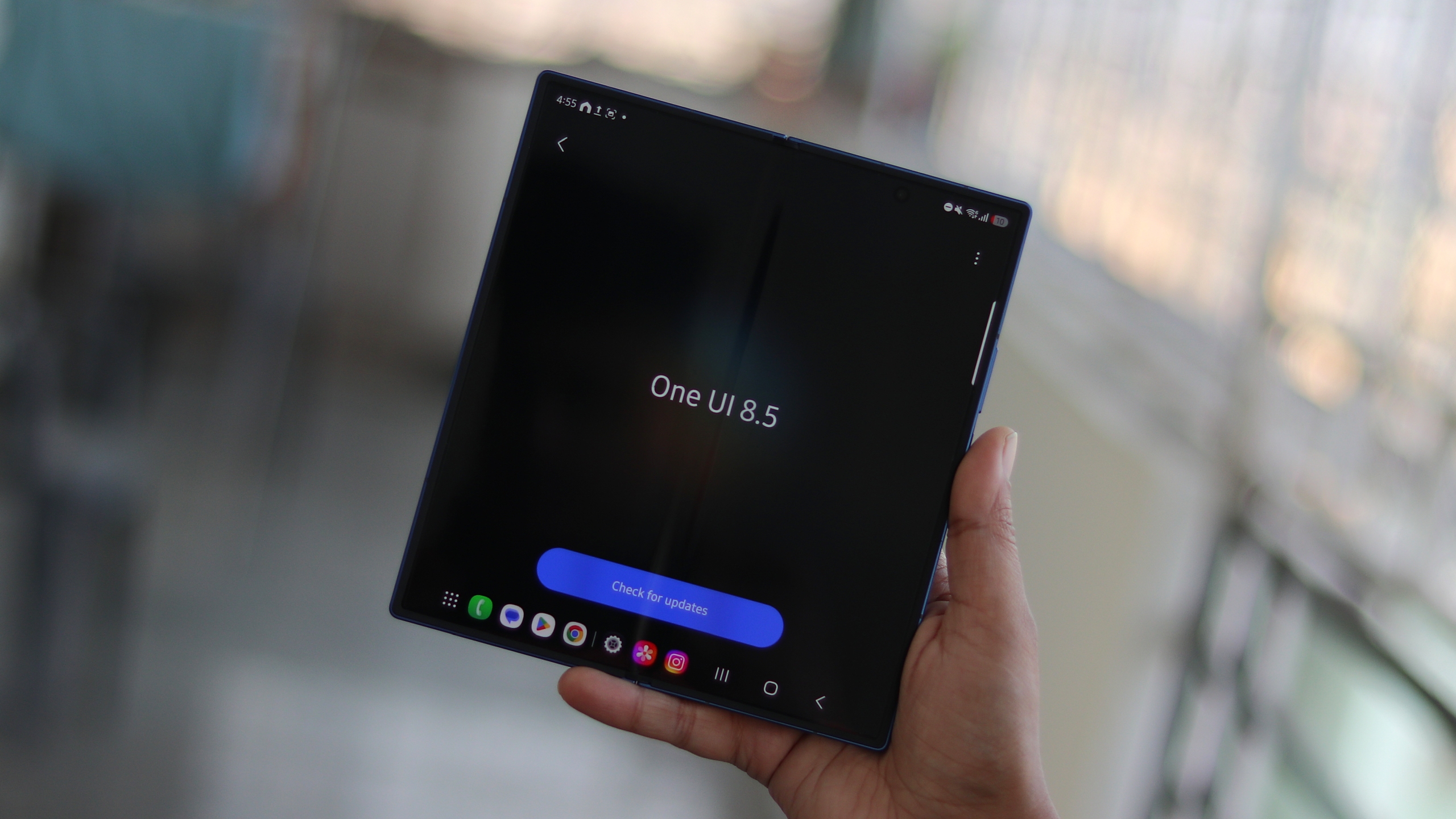 See what One UI 8.5 is like on the Galaxy Z Fold 7