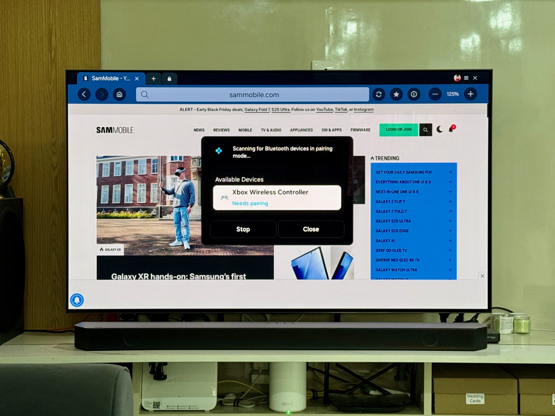 pairing samsung tv or smart monitor with microsoft xbox wireless controller (01)