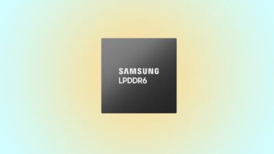 samsung lpddr6 dram chip