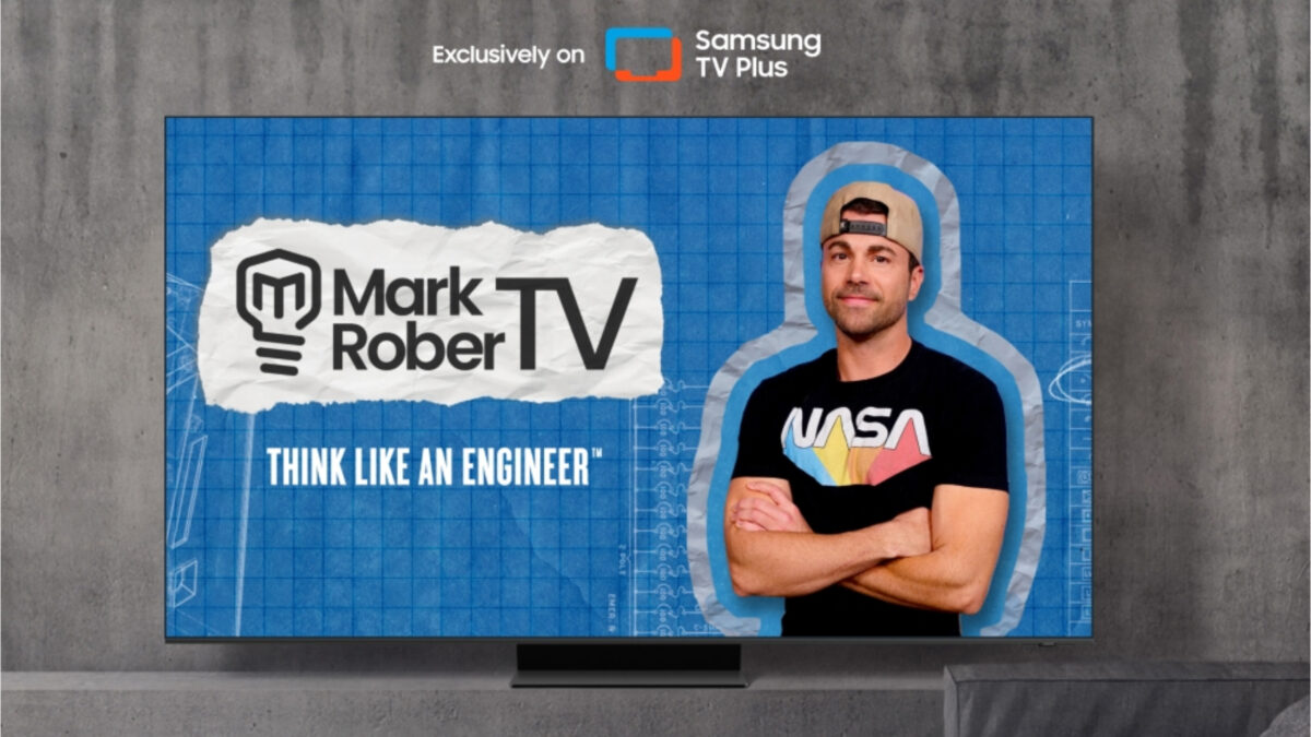 samsung tv plus gets mark rober tv channel