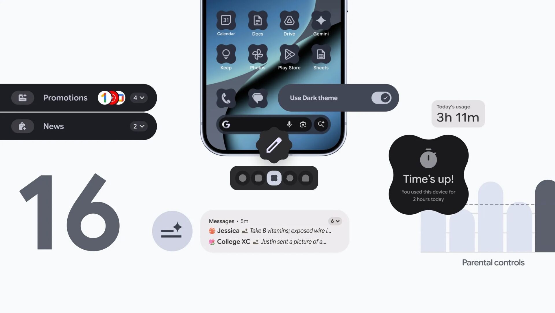 android 16 qpr2 design features