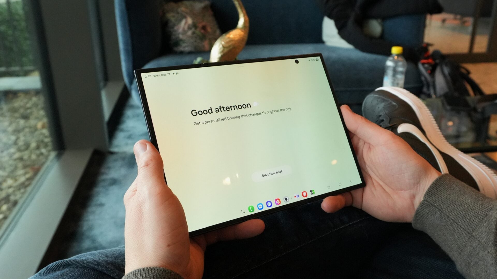 galaxy z trifold now brief