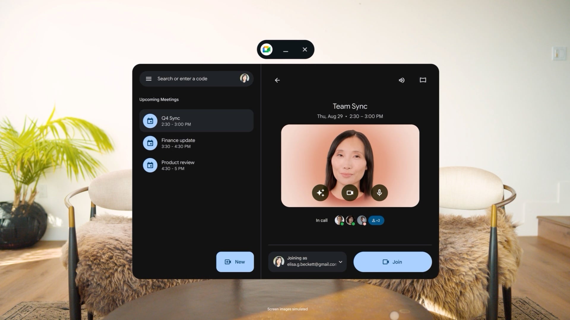 google android xr likeness avatar google meet video calls galaxy xr
