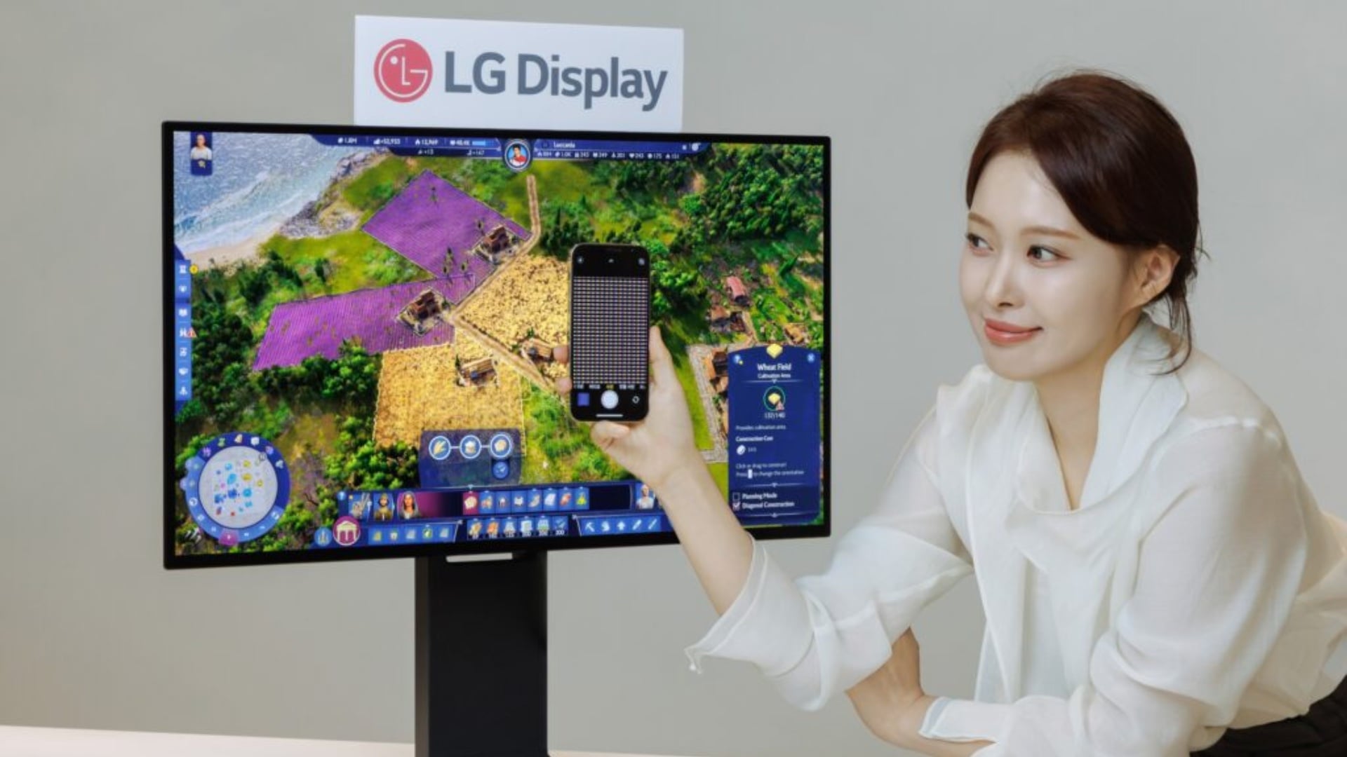 lg oled gaming monitor rgb sub-pixel structure ces 2026