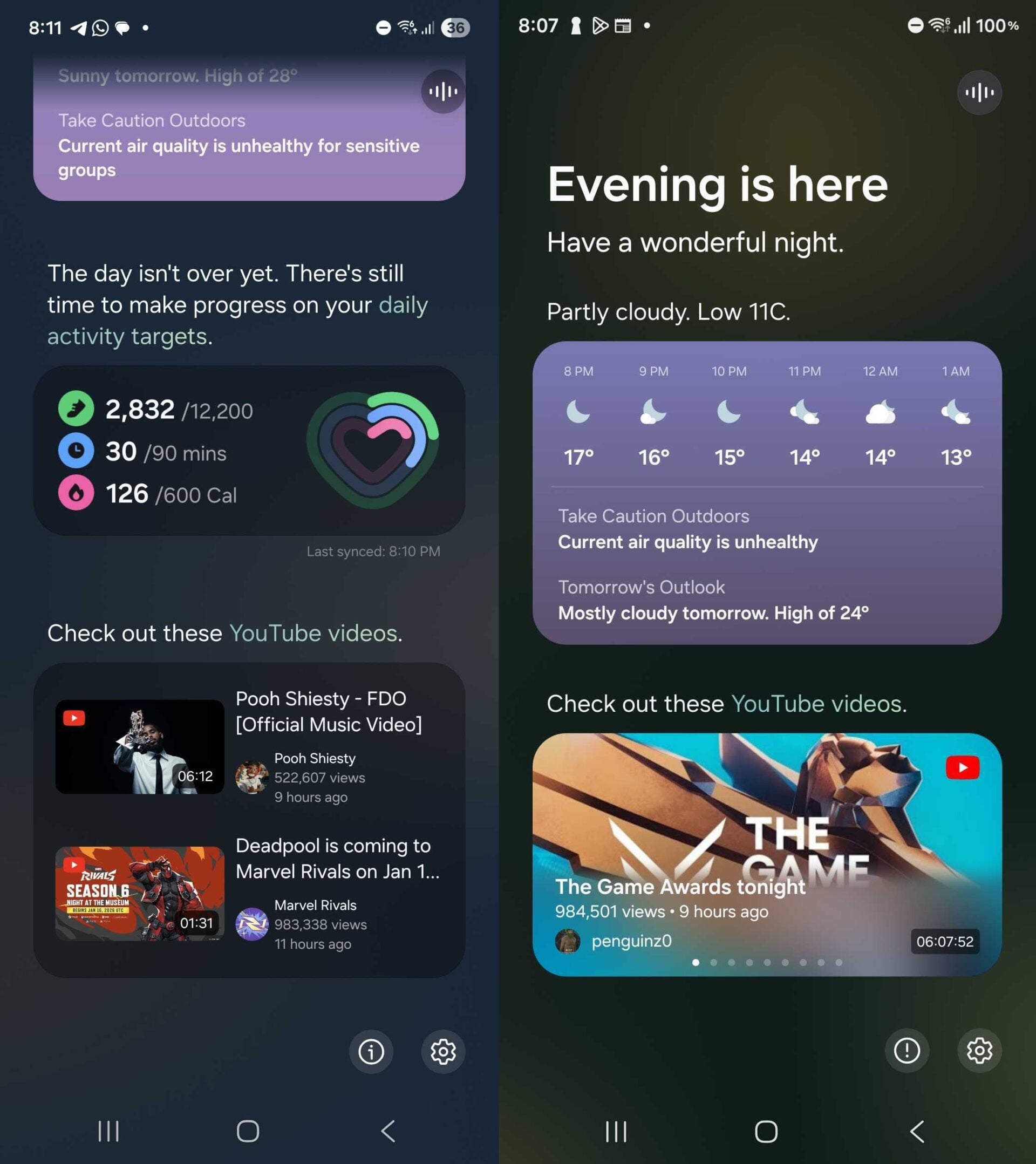 now brief one ui 8.5 youtube