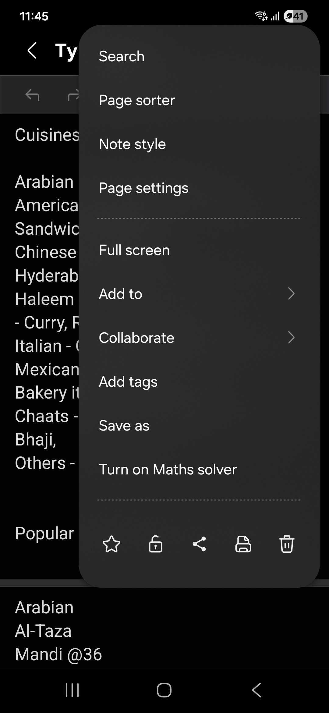 samsung galaxy s23 notes maths solver one ui 8.5