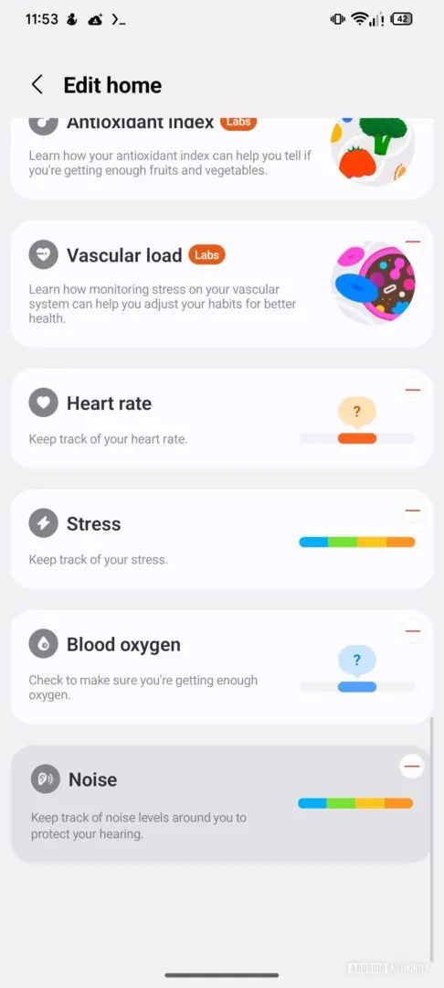 samsung health android noise card (01)