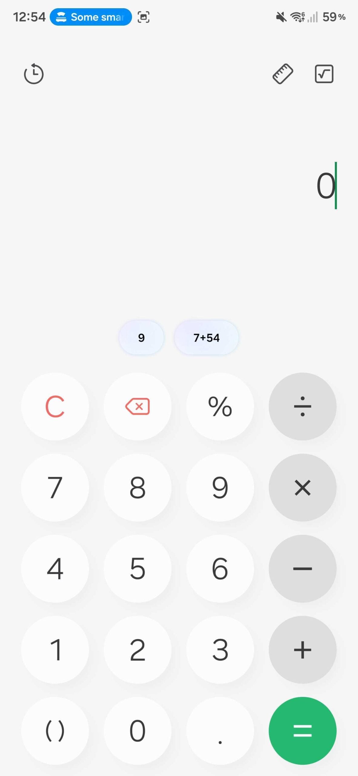 samsung one ui 8.5 calculator app nudges