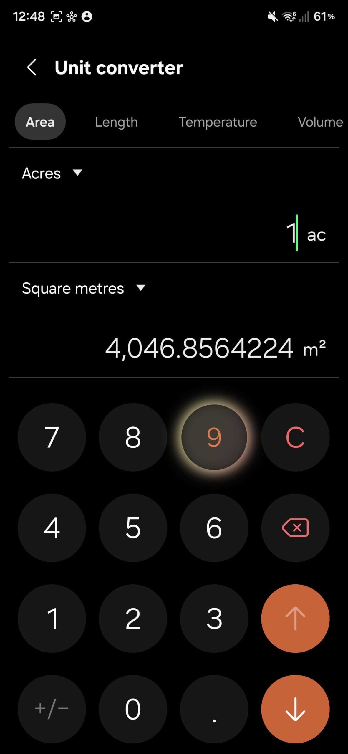 samsung one ui 8.5 calculator app unit converter dark mode
