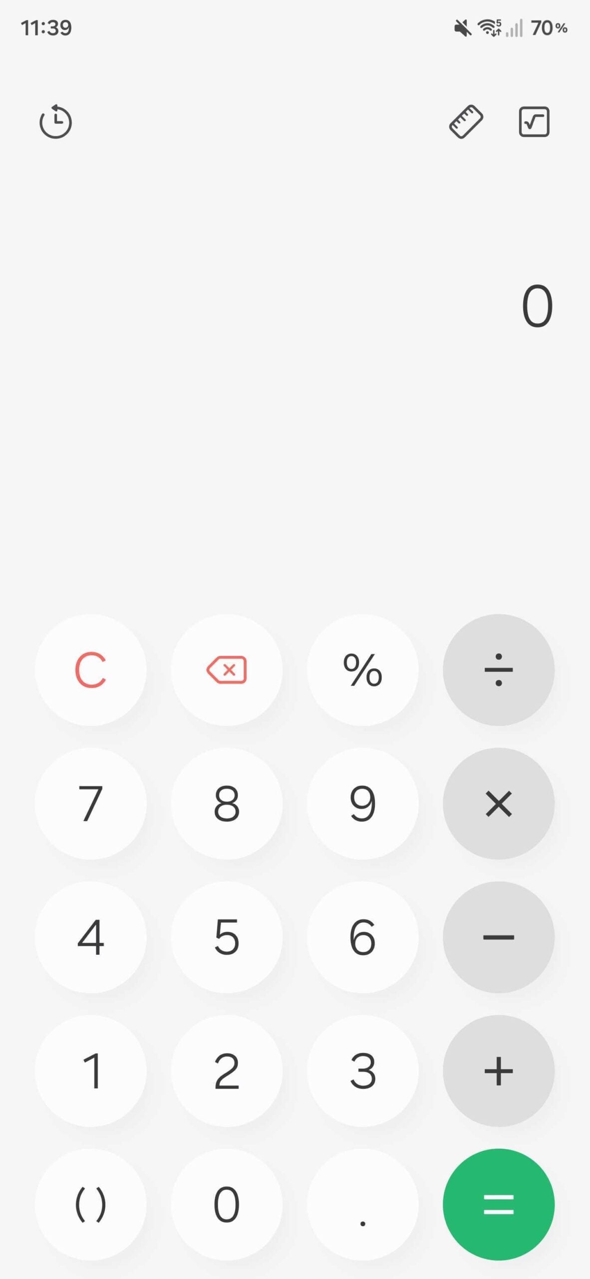 samsung one ui 8.5 calculator app