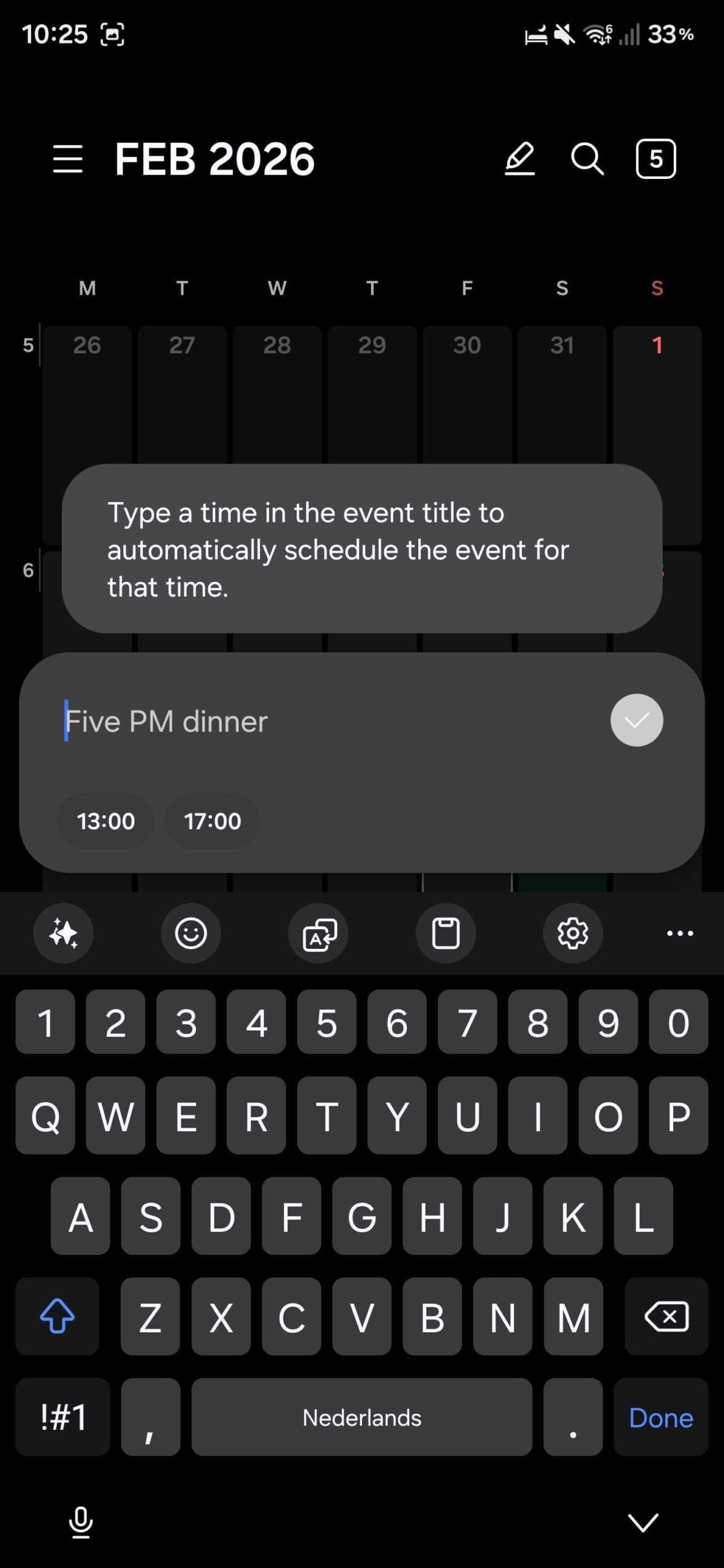 samsung one ui 8.5 calendar