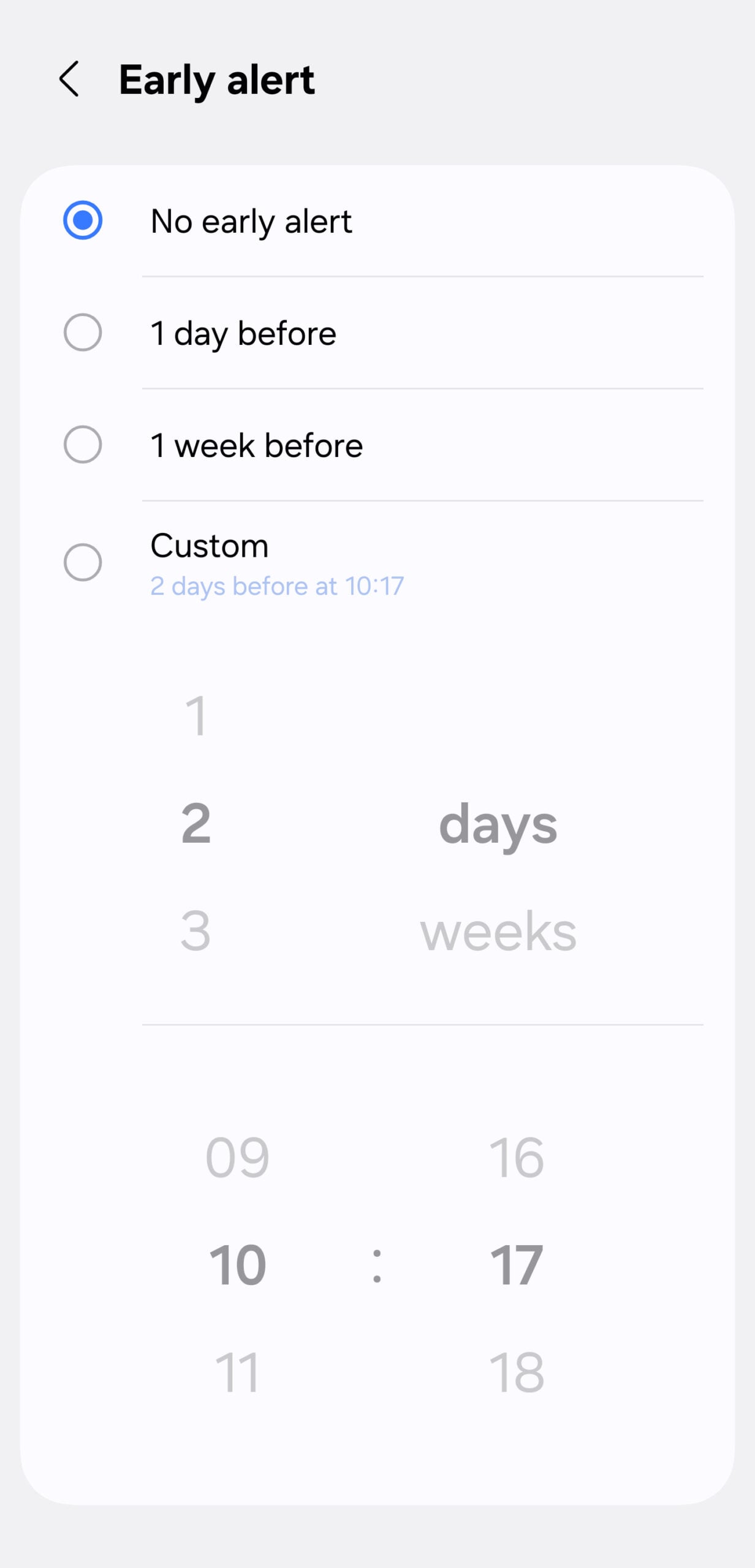 samsung reminder update 12.7.05.37 early alert feature (02)