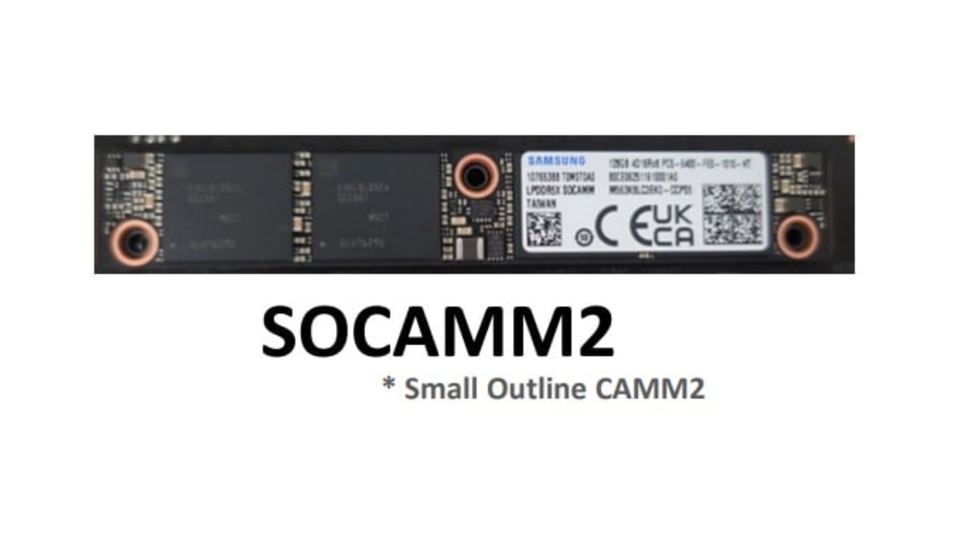 samsung socamm2 memory module