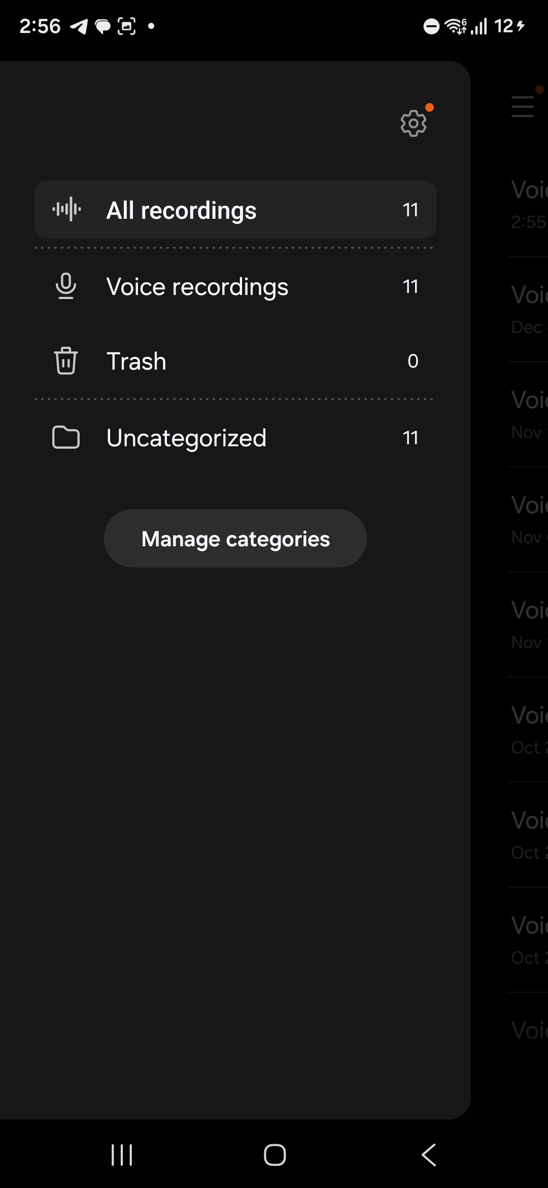 voice record one ui 8 -6
