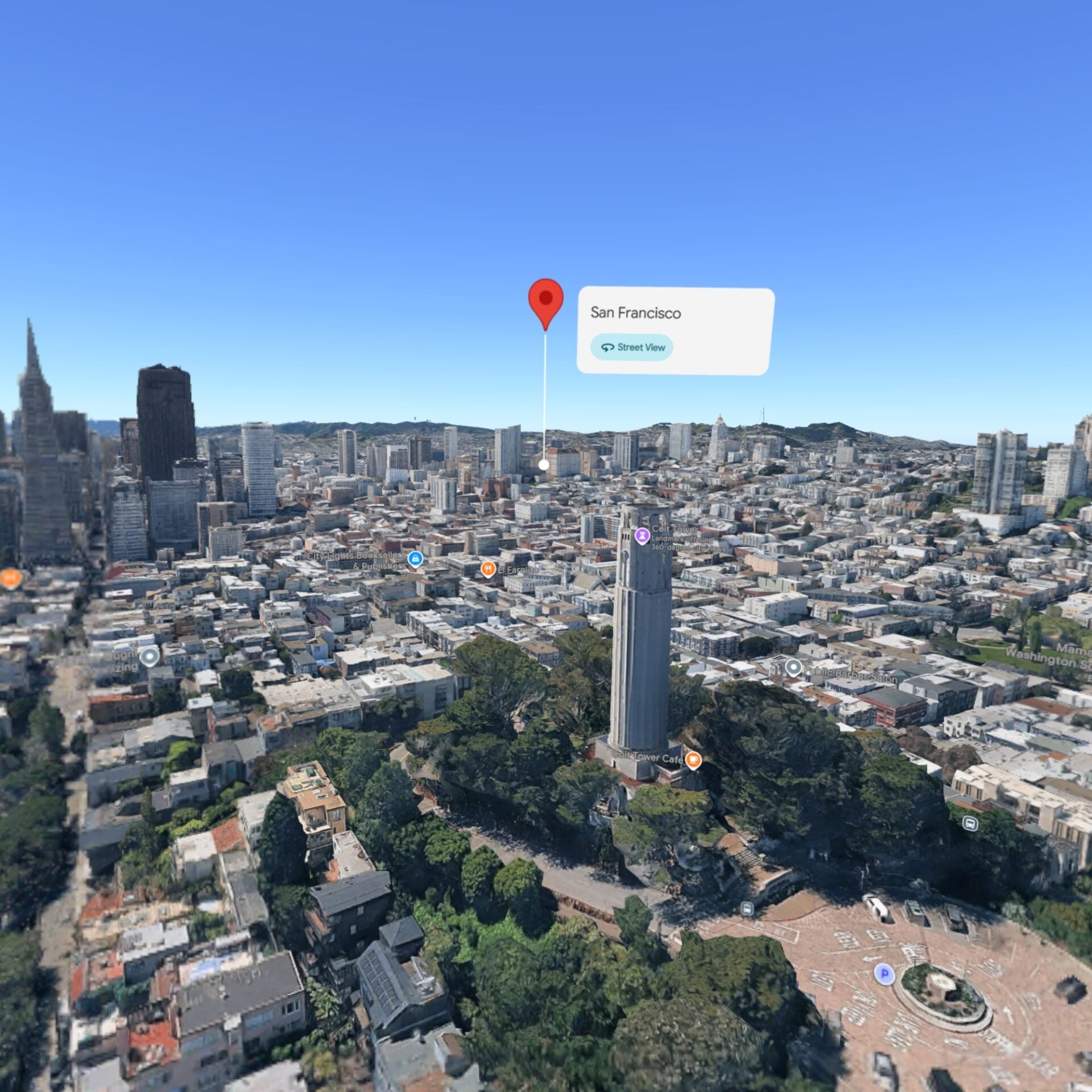 galaxy xr google maps