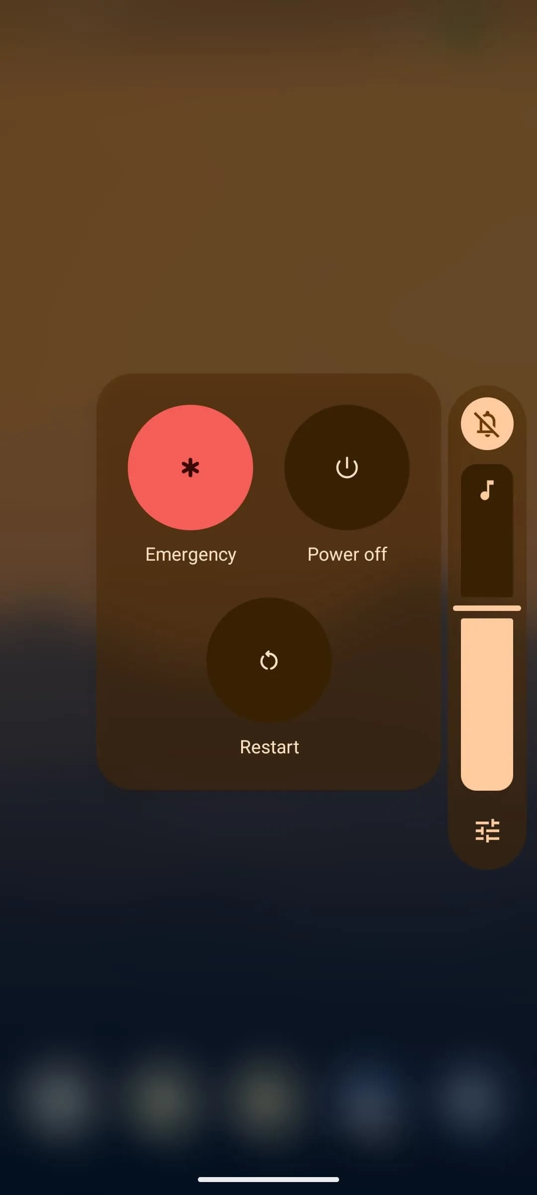 google android 17 power menu