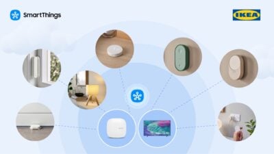 ikea smart door locks matter thread smartthings ces 2026