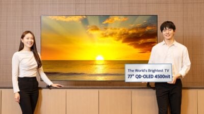 samsung display qd-oled 77-inch panel ces 2026