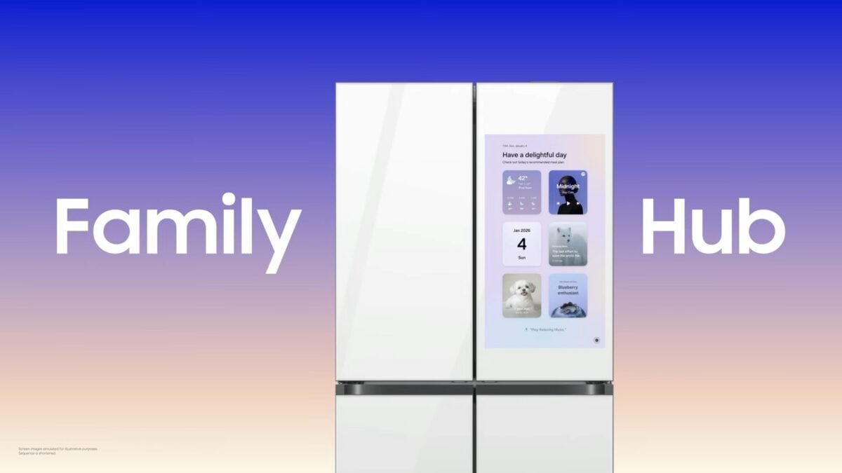 samsung family hub refrigerator ces 2026