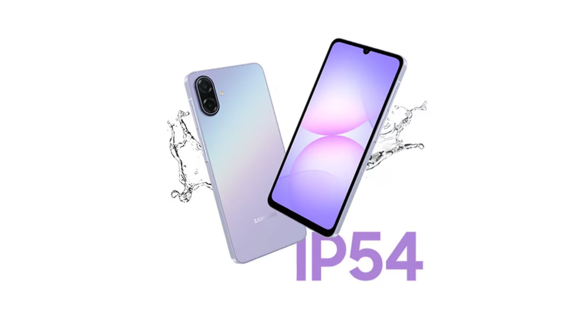 samsung galaxy a07 5g ip54 rating dust water resistance