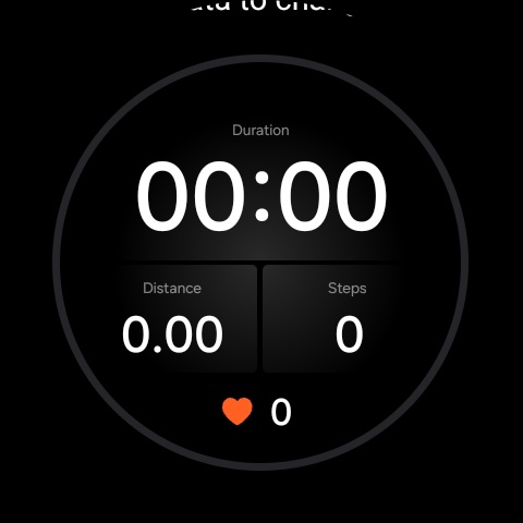 samsung galaxy watch health workout data screen design