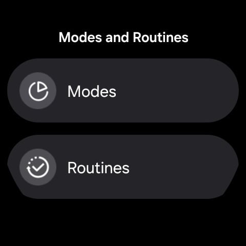 samsung galaxy watch ultra one ui 8 watch modes and routines selection