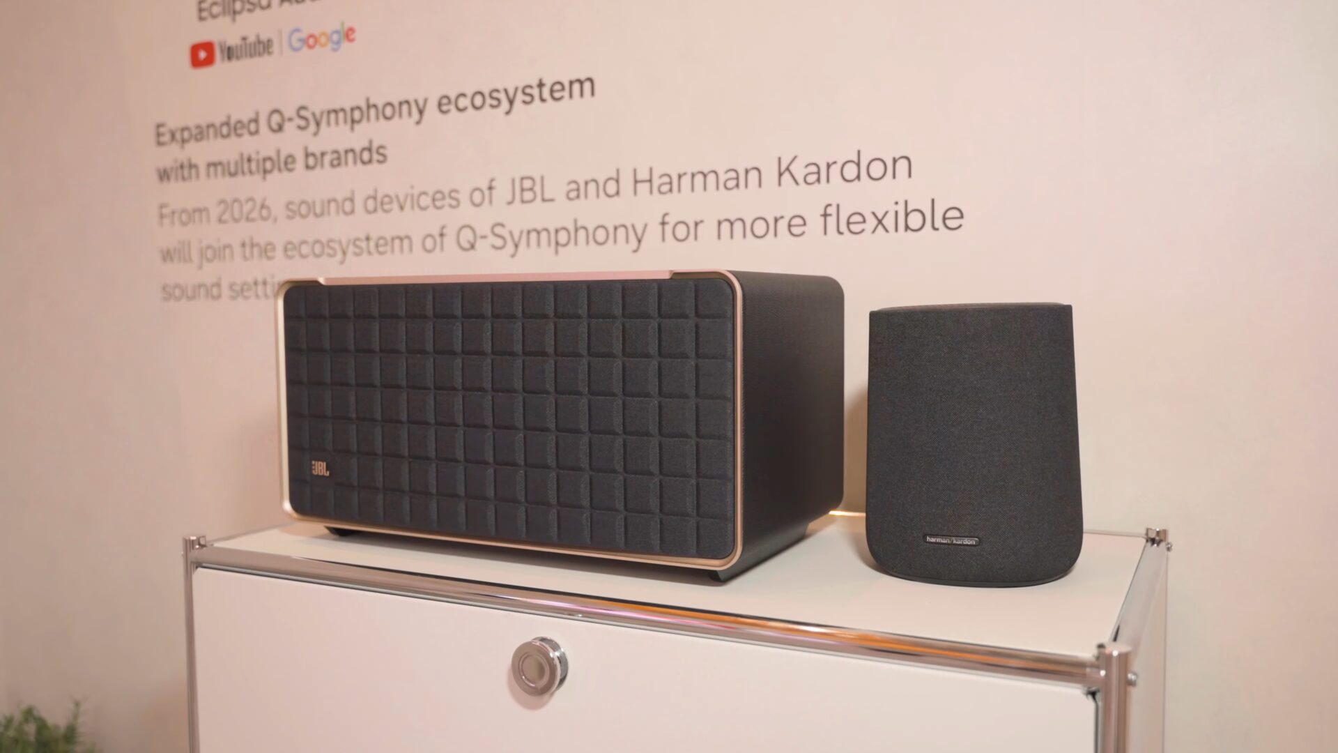 samsung q-symphony harman kardon jbl speakers soundbars ces 2026