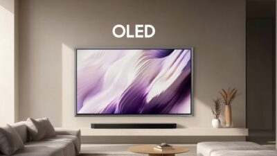 samsung s99h oled tv with soundbar ces 2026