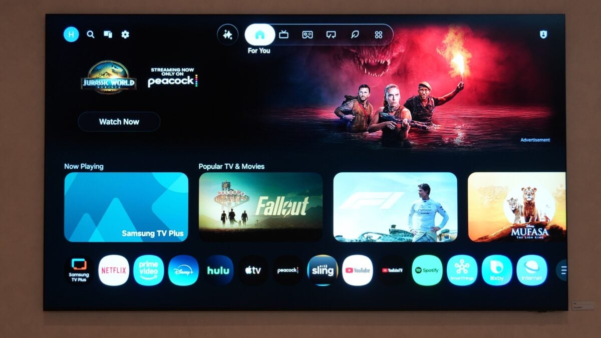 samsung tizen os 10 home screen ces 2026