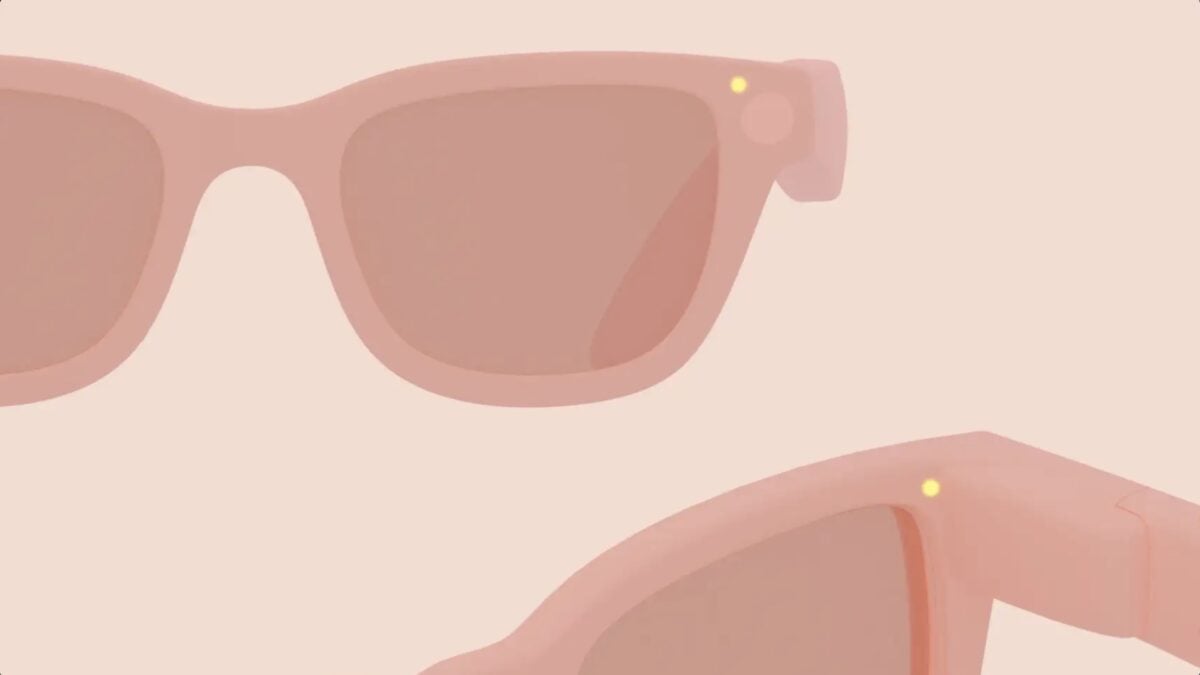 google android xr os ai glasses camera led