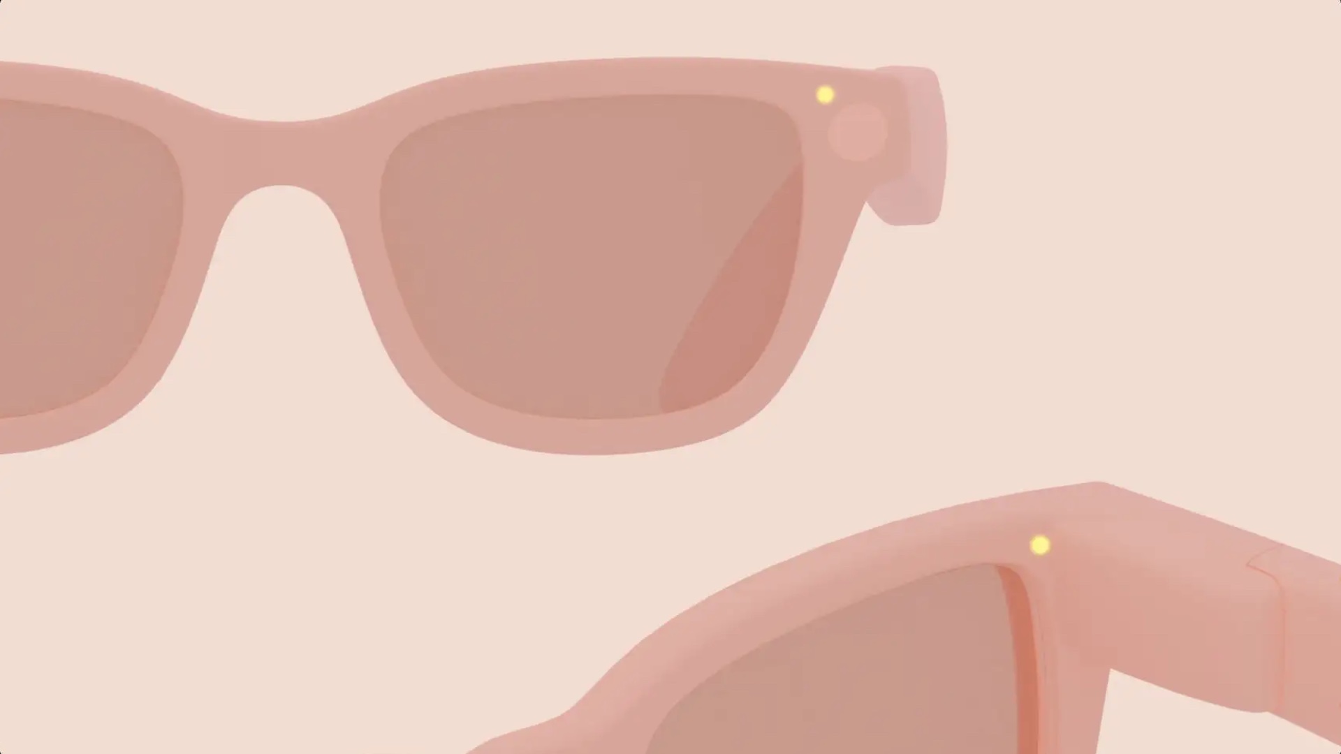 google android xr os ai glasses camera led