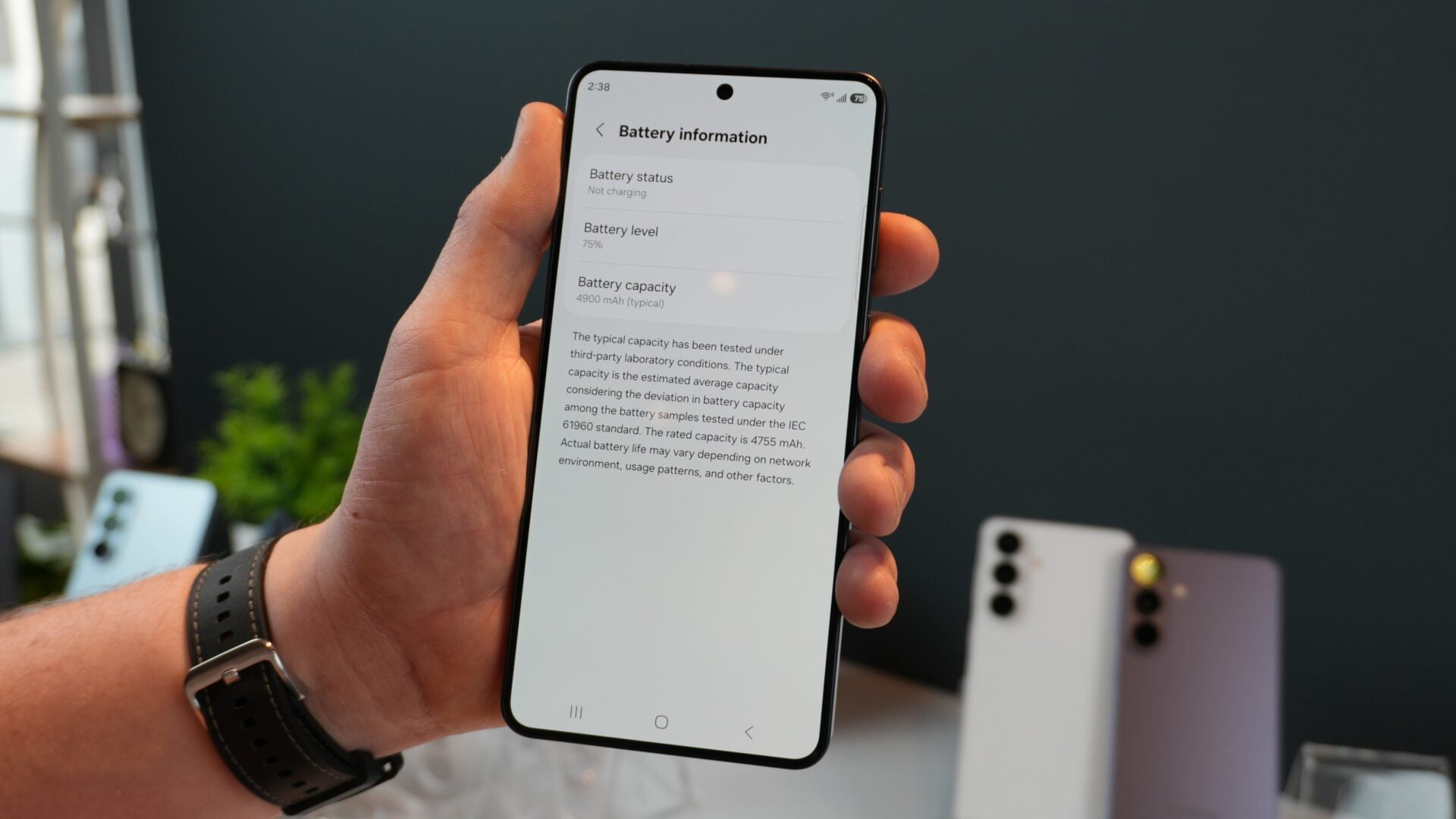 galaxy s26 plus battery