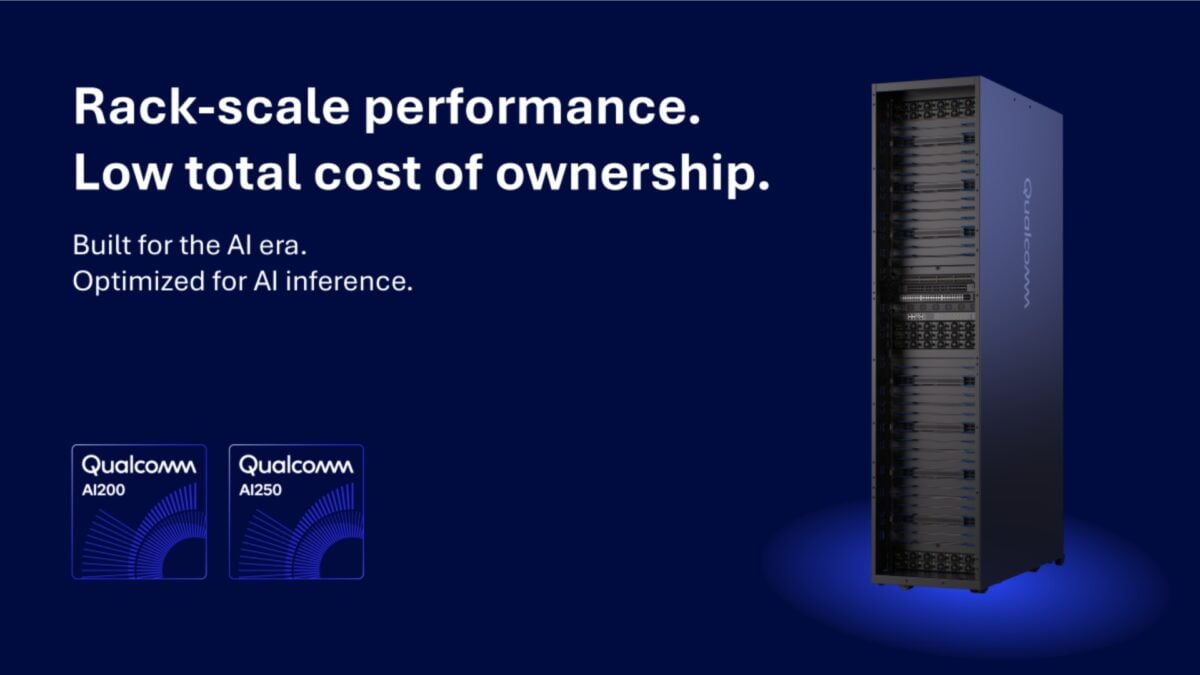 qualcomm ai200 ai250 ai data center server chips