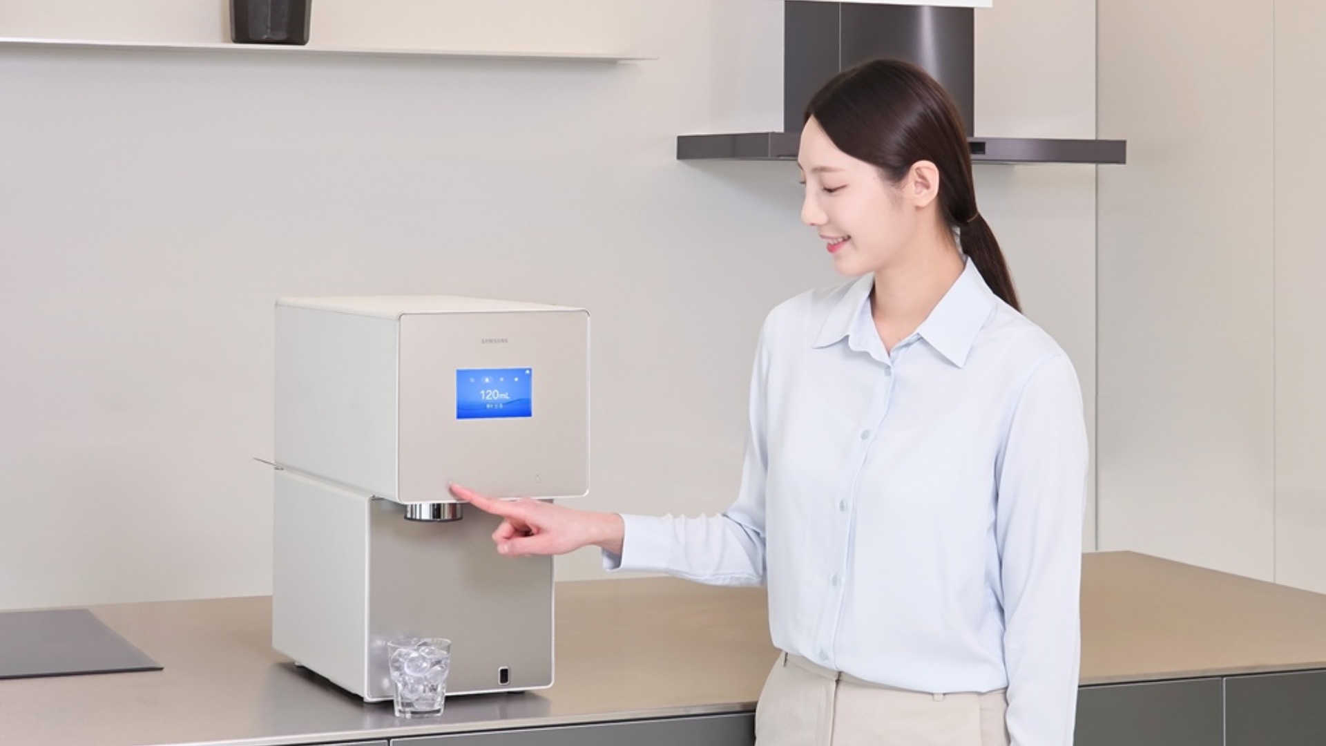 samsung bespoke ai ice purifier dispenser