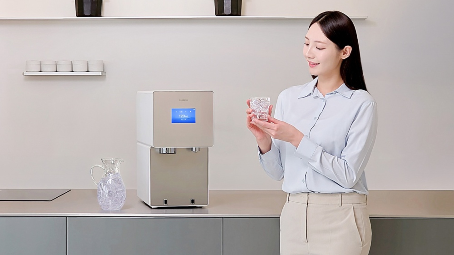 samsung bespoke ai ice purifier launch south korea